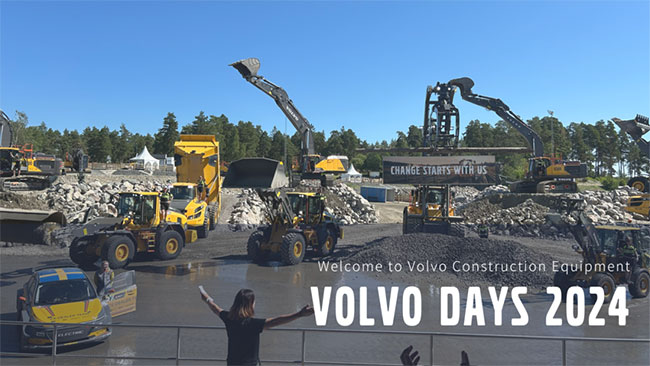 Volvo Days 2024 | 沃尔沃建筑设备向全球客户...